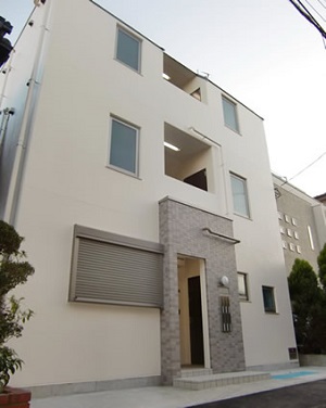 中央構造の賃貸併用住宅