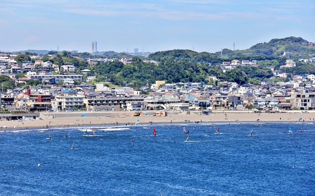 藤沢のイメージ画像_片瀬東浜海水浴場