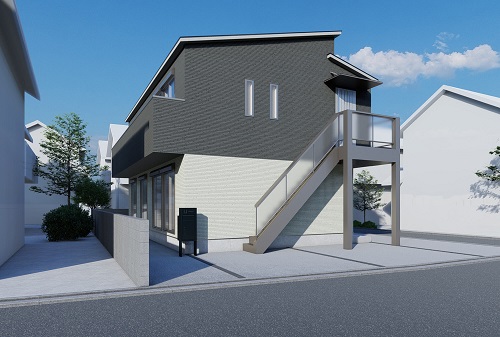 イーストホームの賃貸併用住宅イメージ図