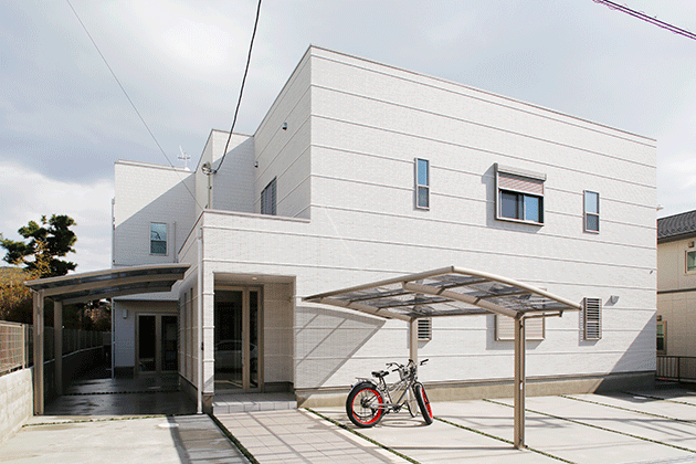 三心の賃貸併用住宅